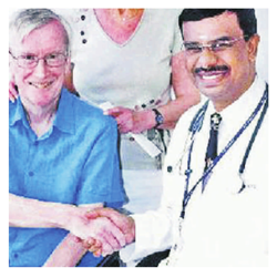 Timely Surgery Saves U.K. Dentist